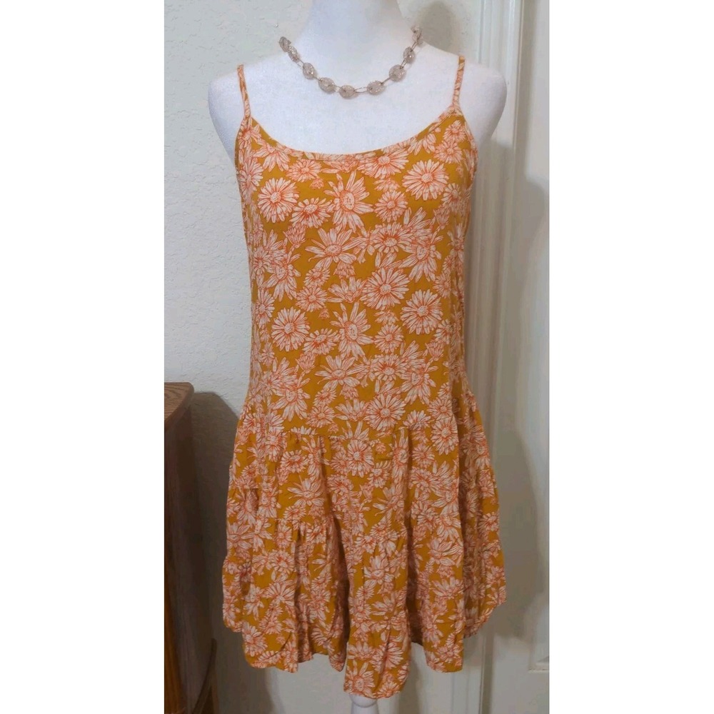Wild Fable Women's Spaghetti Strap Summer Floral Dress. Size S